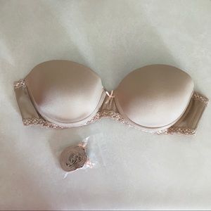 b. tempt’d by Wacoal Nude Convertible Strapless Push-Up Bra 32B